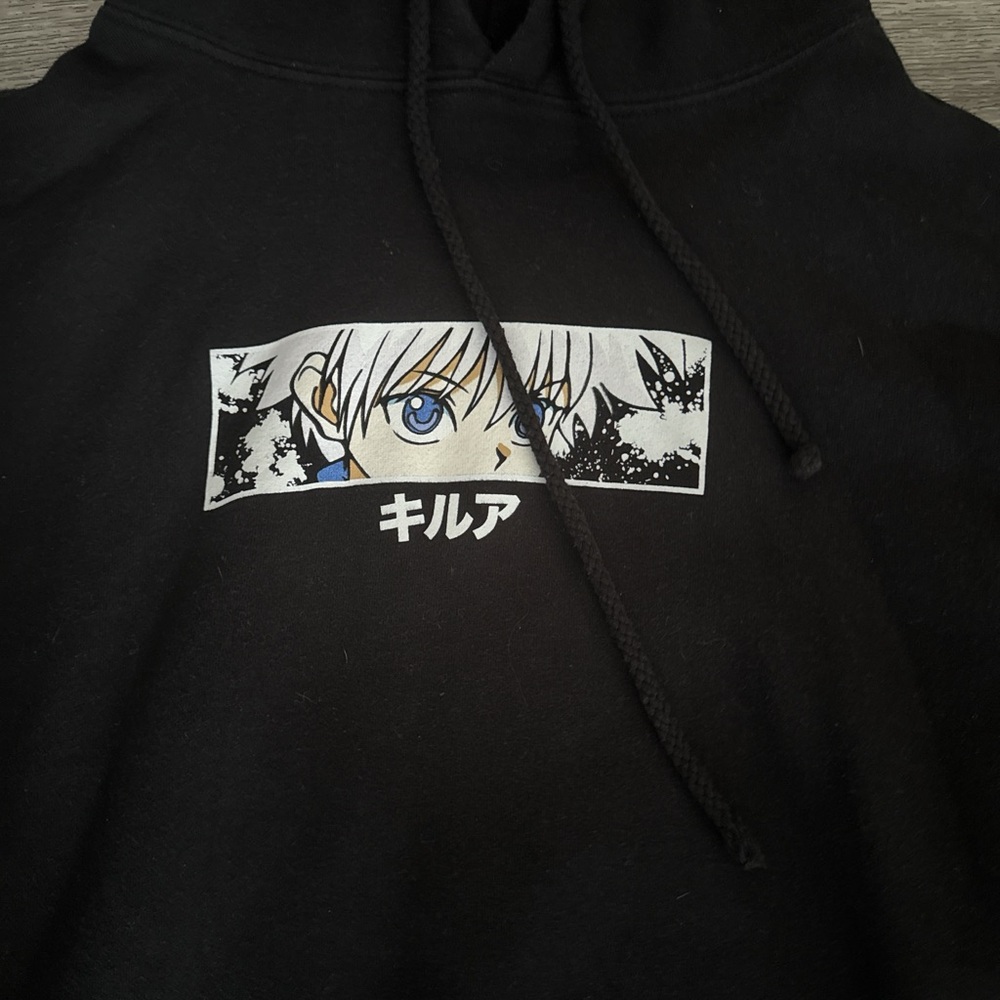 Zumiez Black Anime Graphic Hoodie